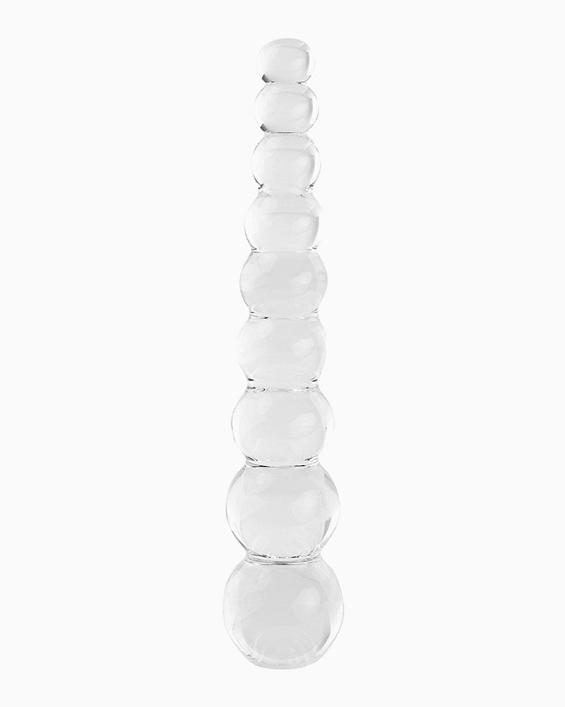 FeelzToys Glazzz Glass Dildo Crystal Delight, 8.5 Inches