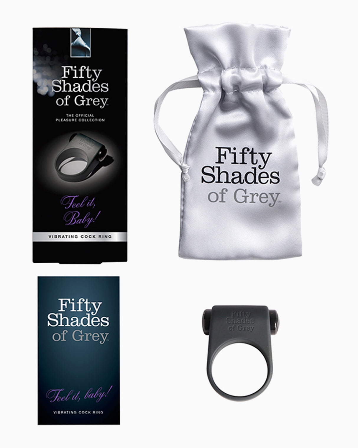 Fifty Shades of Grey Feel It Baby Vibrating Cock Ring