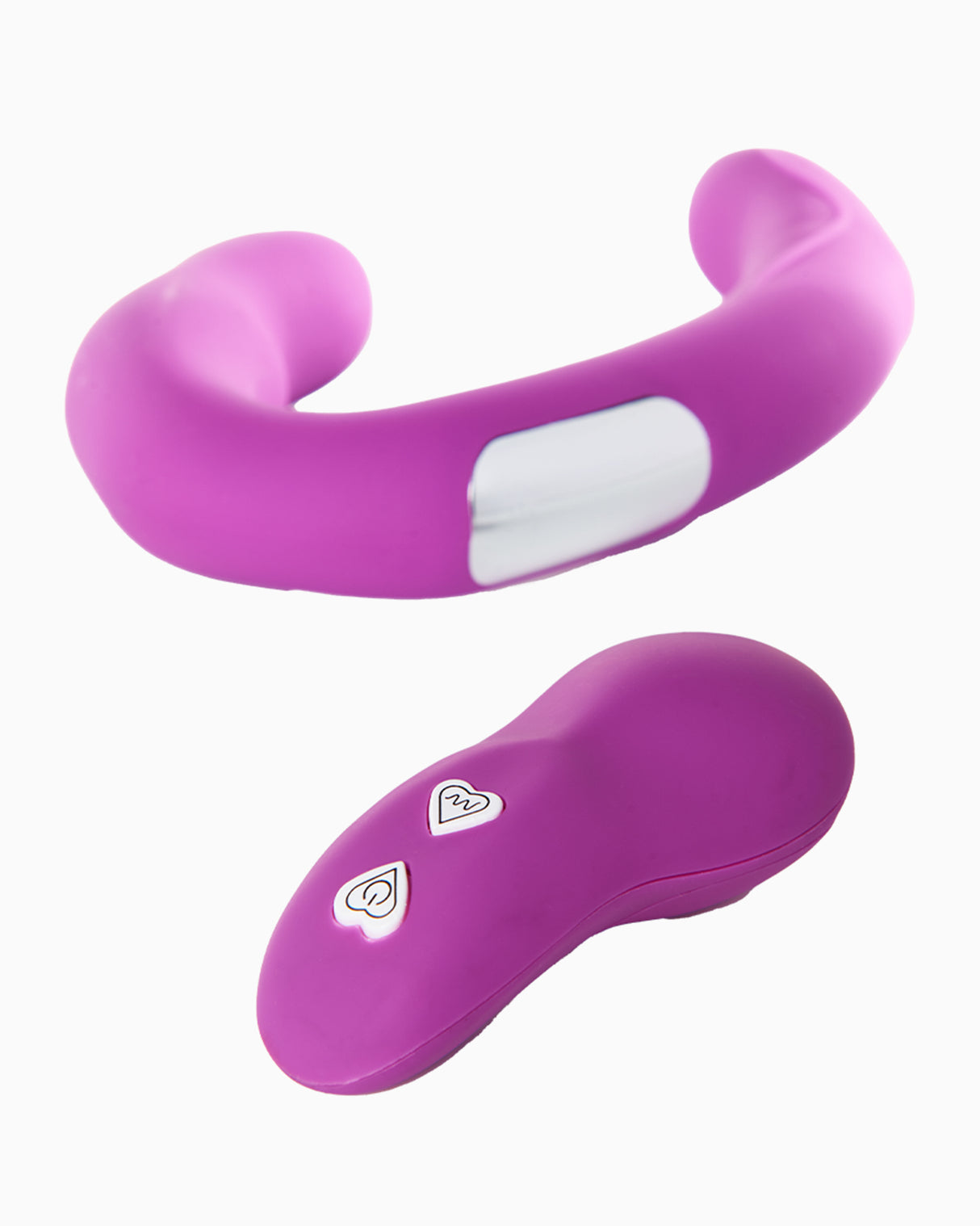 Pillow Talk Vibrating Strapless Strap-On