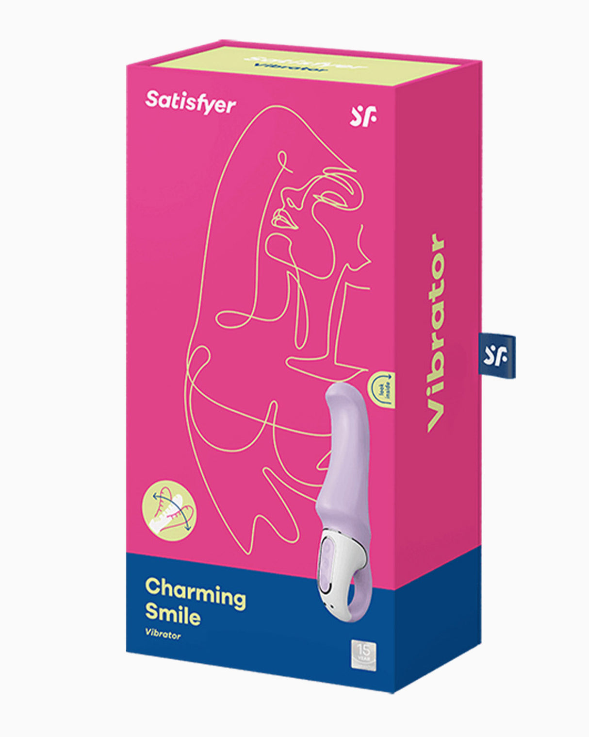 Satisfyer Vibes Charming Smile G-Spot Vibrating Dildo