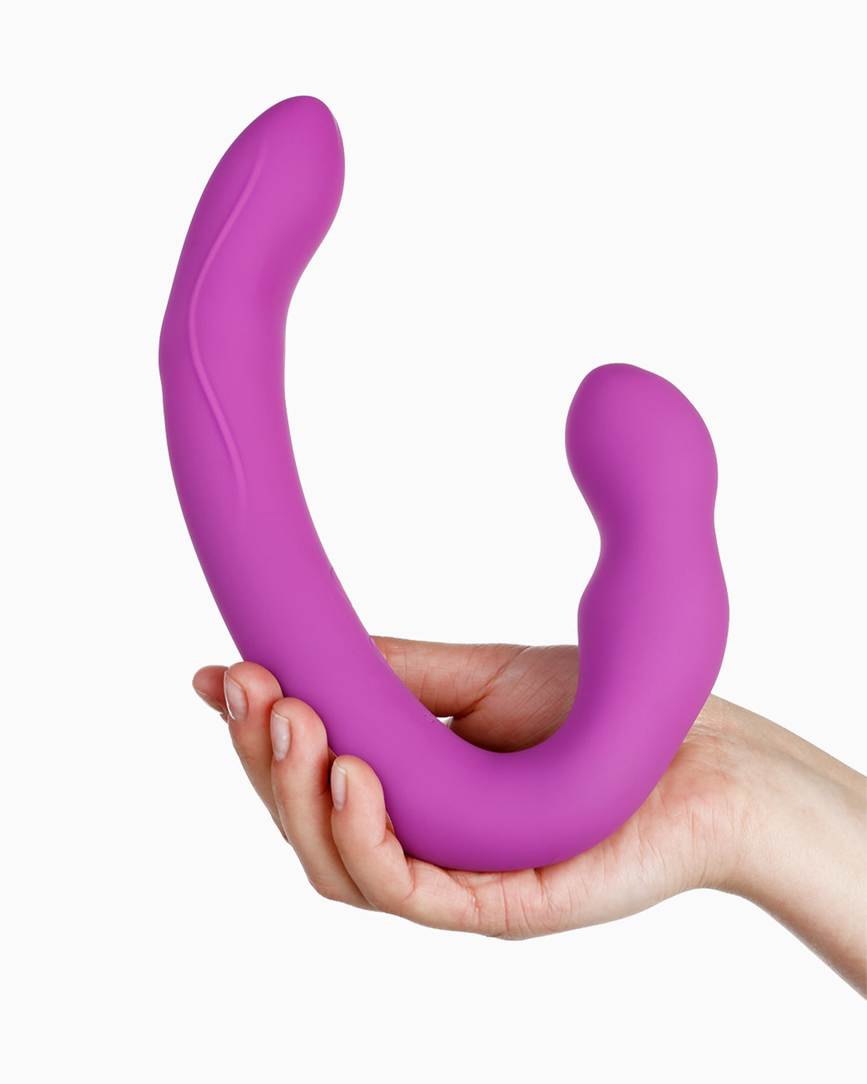 Pillow Talk Vibrating Strapless Strap-On