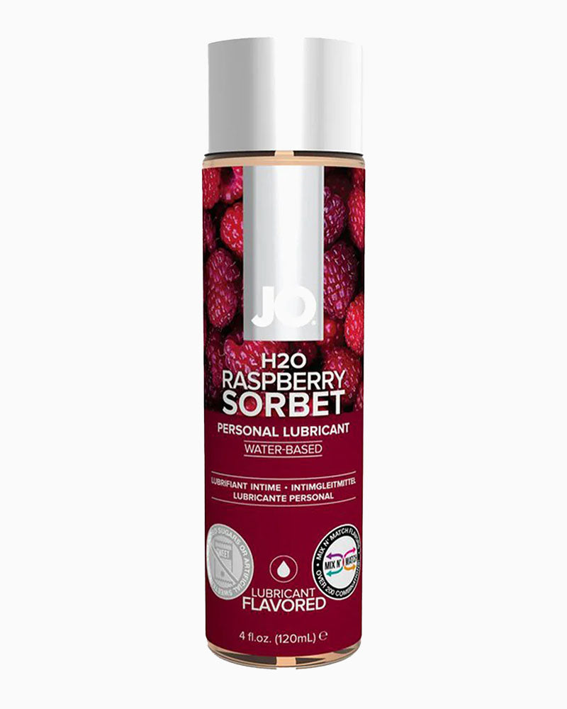 System JO H2O Water Based Raspberry Lubricant 120ml