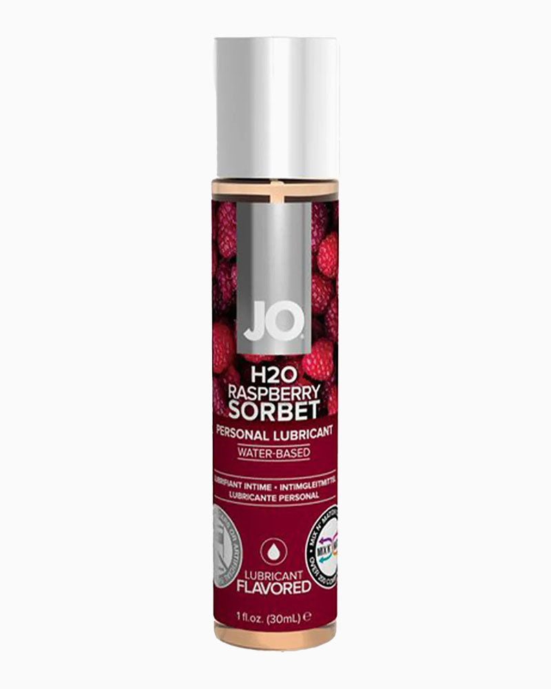 System JO H2O Water Based Raspberry Lubricant 30ml