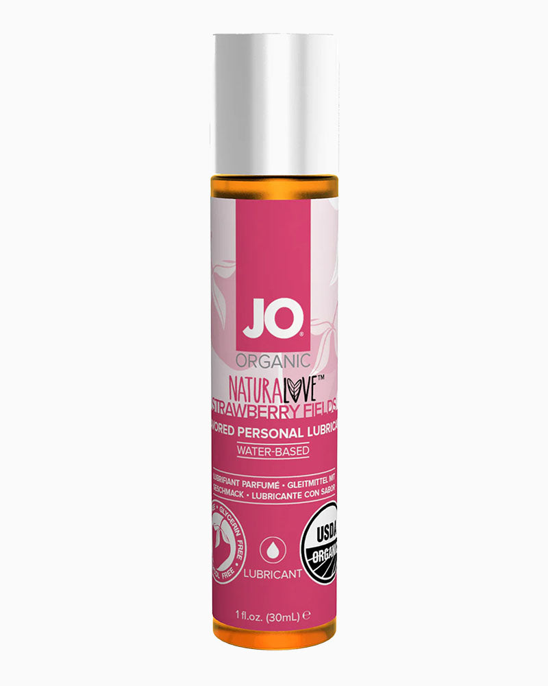 System JO Organic Natural Love Strawberry Lubricant 30ml
