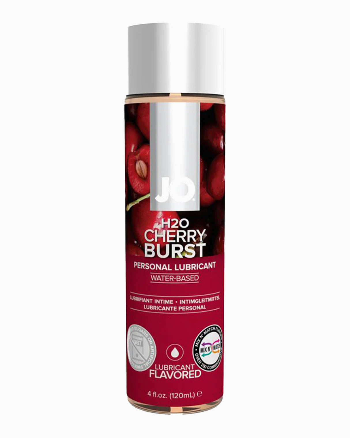 System JO H2O Water Based Cherry Lubricant 120ml