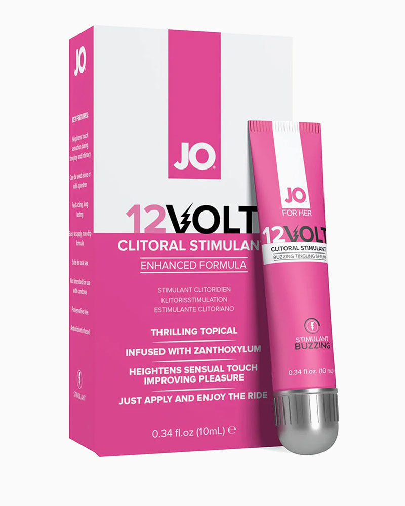 System JO 12Volt Buzzing Clitoral Serum For Her