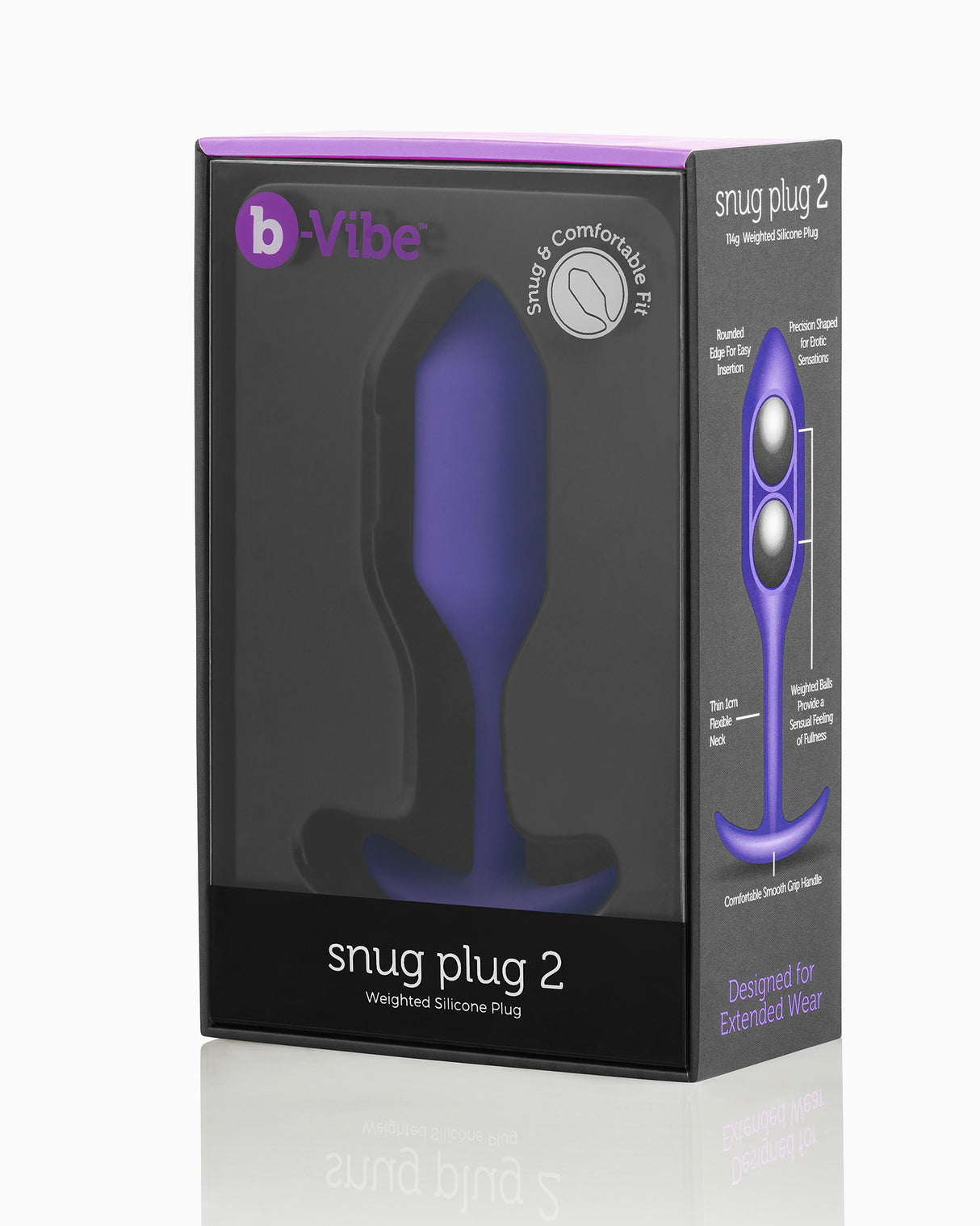 B-Vibe Snug 2 Butt Plug
