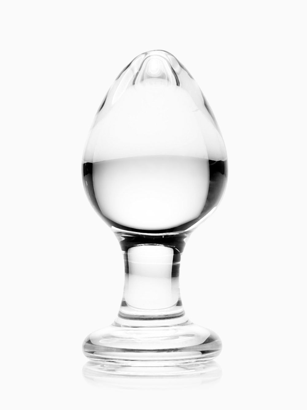 Pillow Talk Weighted Glass Butt Plug