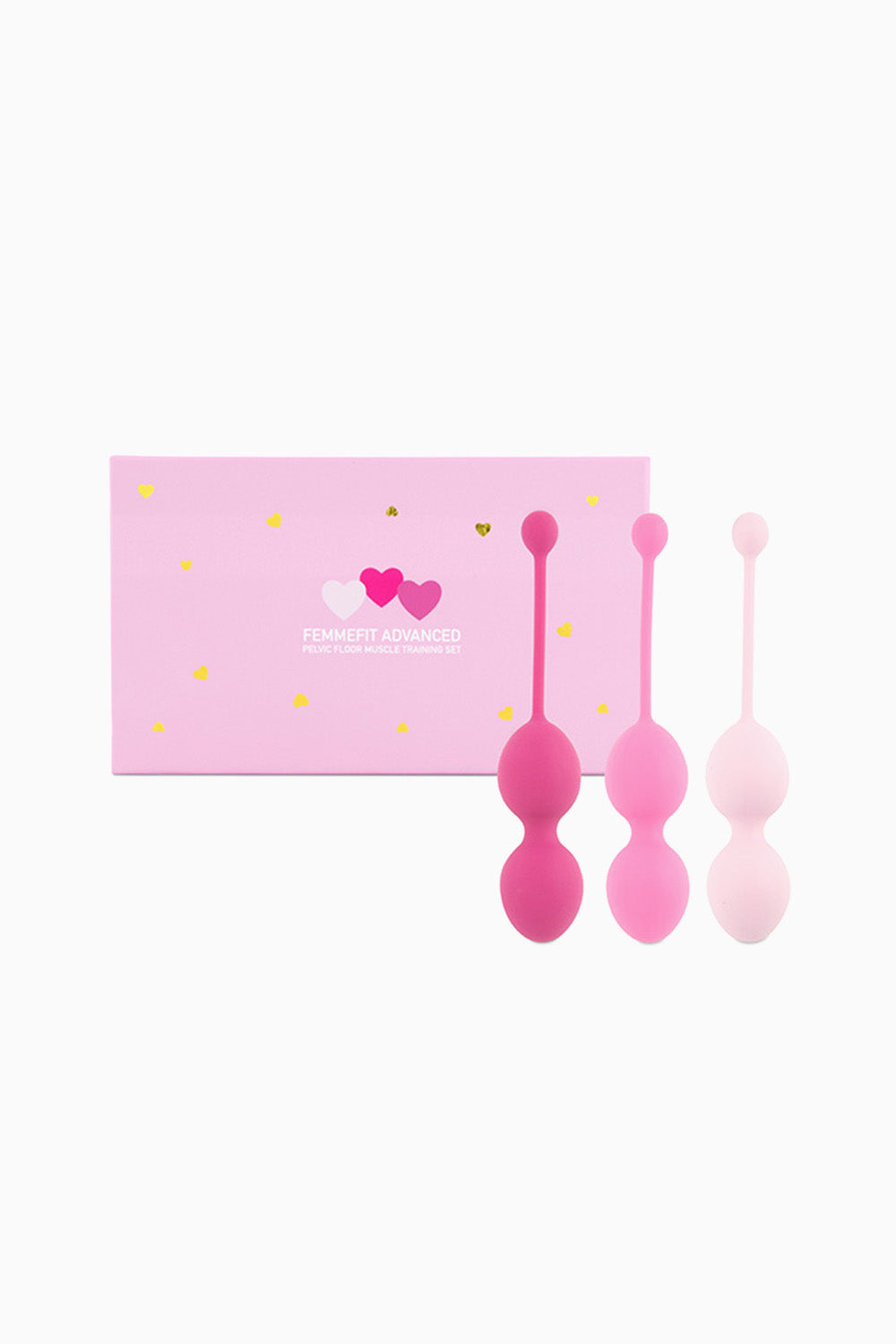 FemmeFit Advanced Pelvic Muscle Training Set of 3 Kegel Balls
