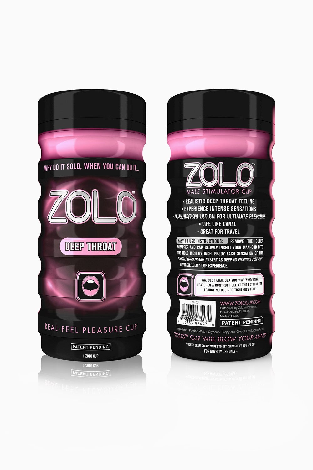 Zolo Deep Throat Masturbator Cup