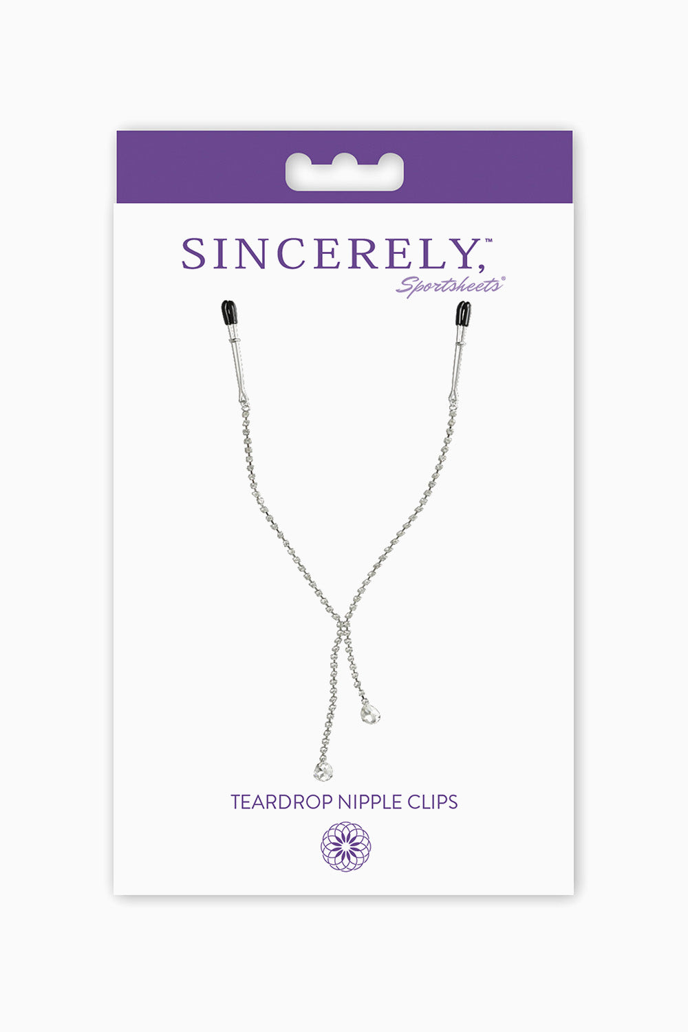 Sportsheets Sincerely Teardrop Nipple Clips