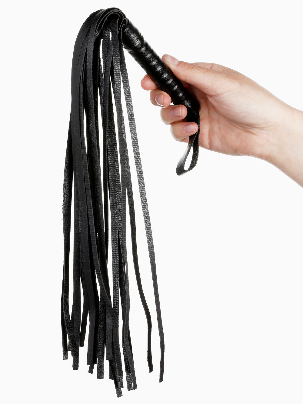 Pillow Talk Faux Leather Flogger Whip