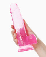 Pillow Talk Crystal Dildo, 7.5 inches
