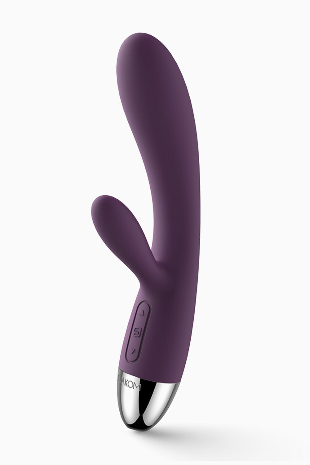Svakom Alice Rabbit Rechargeable Vibrator Violet, 6.5 Inches