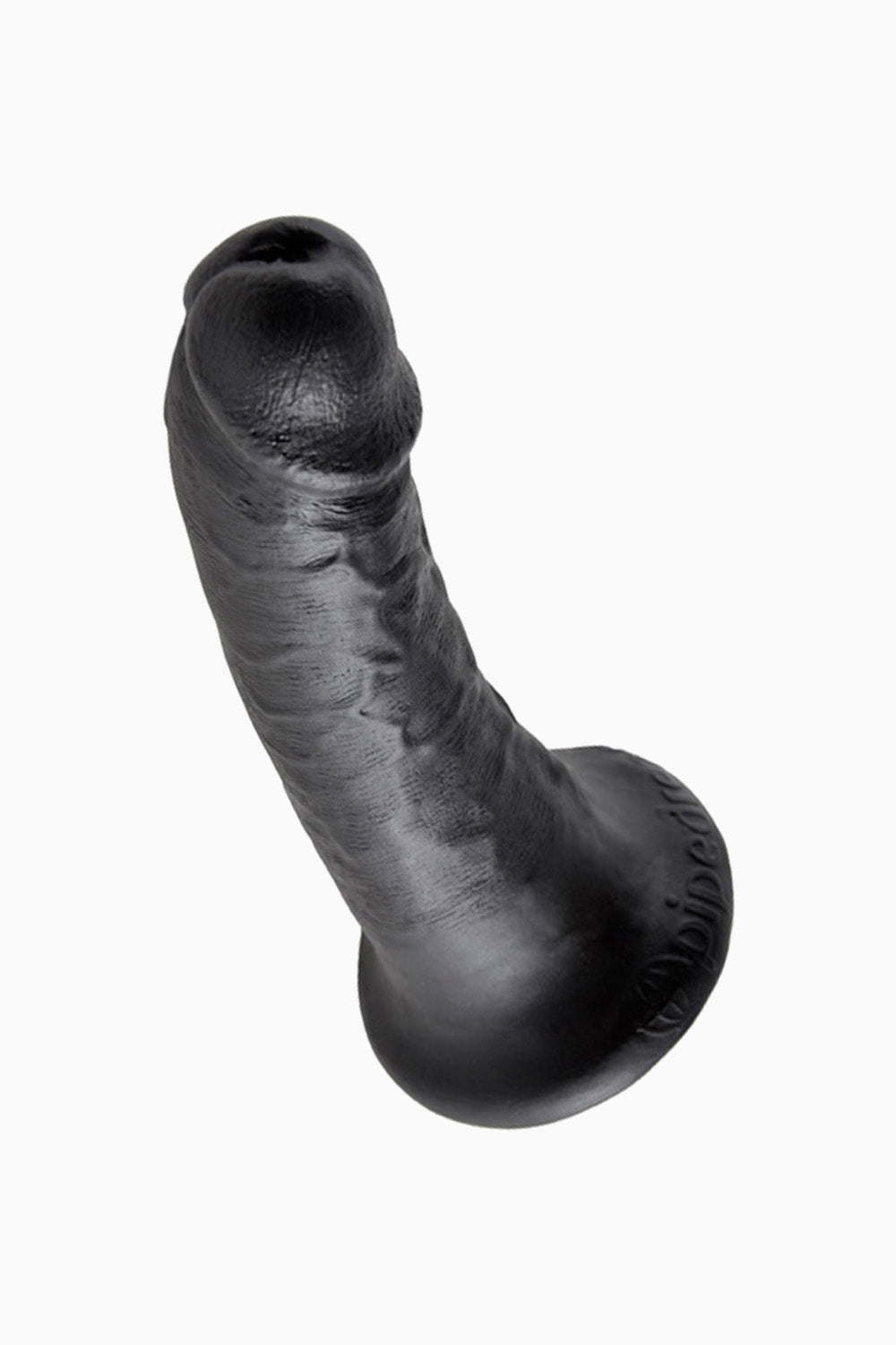 King Cock Dildo Black, 7 inch