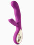 Pillow Talk Golden Hold Rabbit Vibrator Purple, 8 Inches