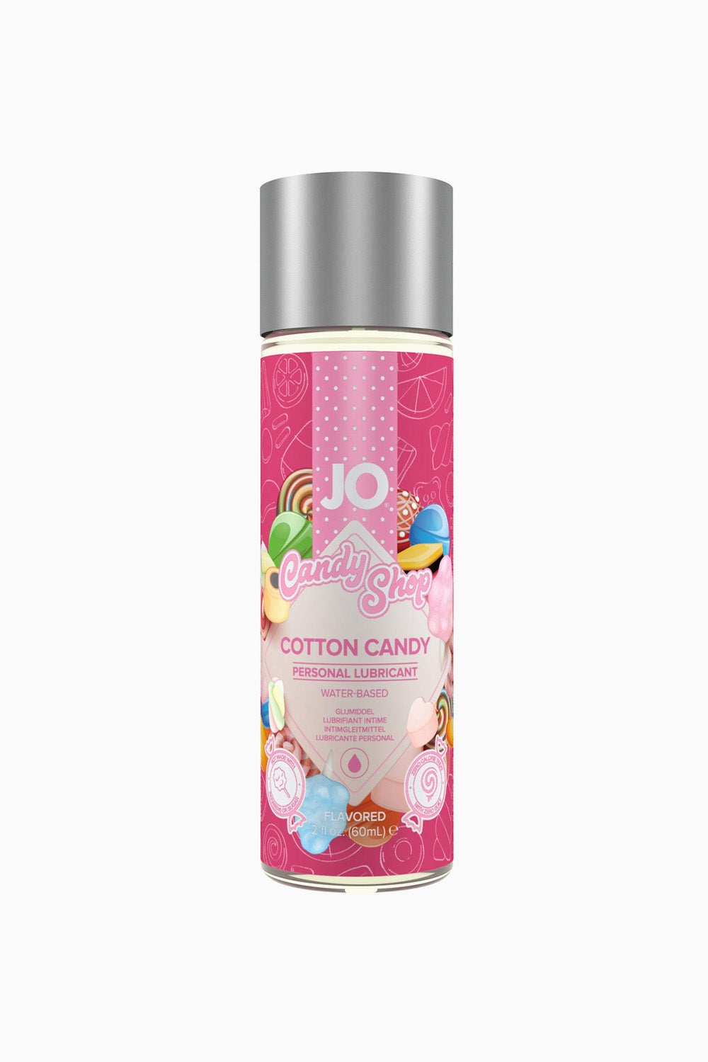 System JO Candy Shop H2O Water Based Lubricant 60 ml - Cotton Candy
