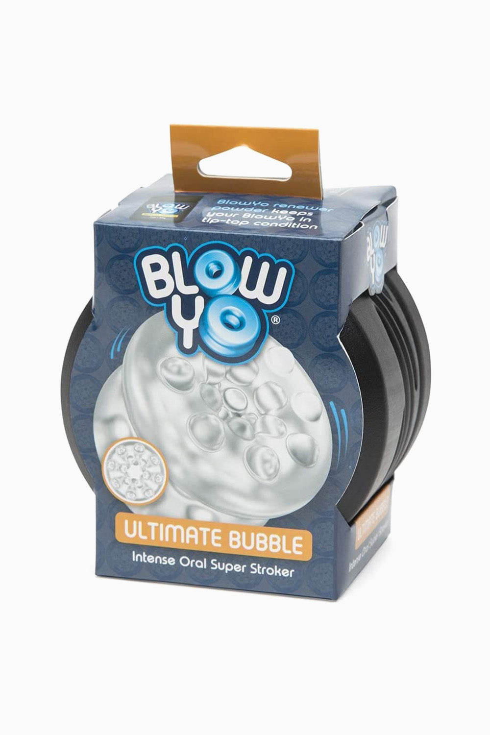 BlowYo Textured Blowjob Stroker - Ultimate Bubble, 2 Inches