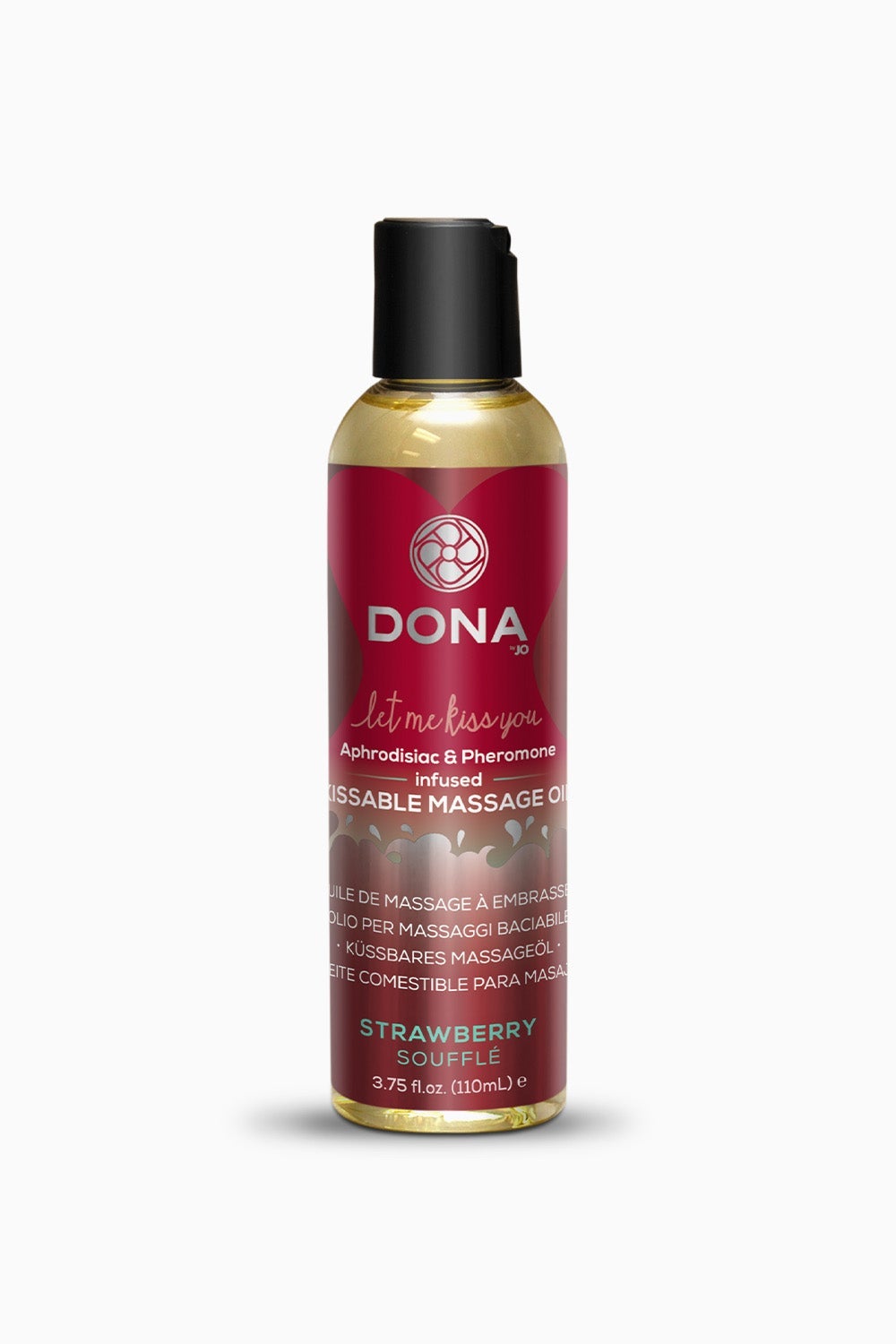 Dona Kissable Massage Oil 110 ml - Strawberry Souffle