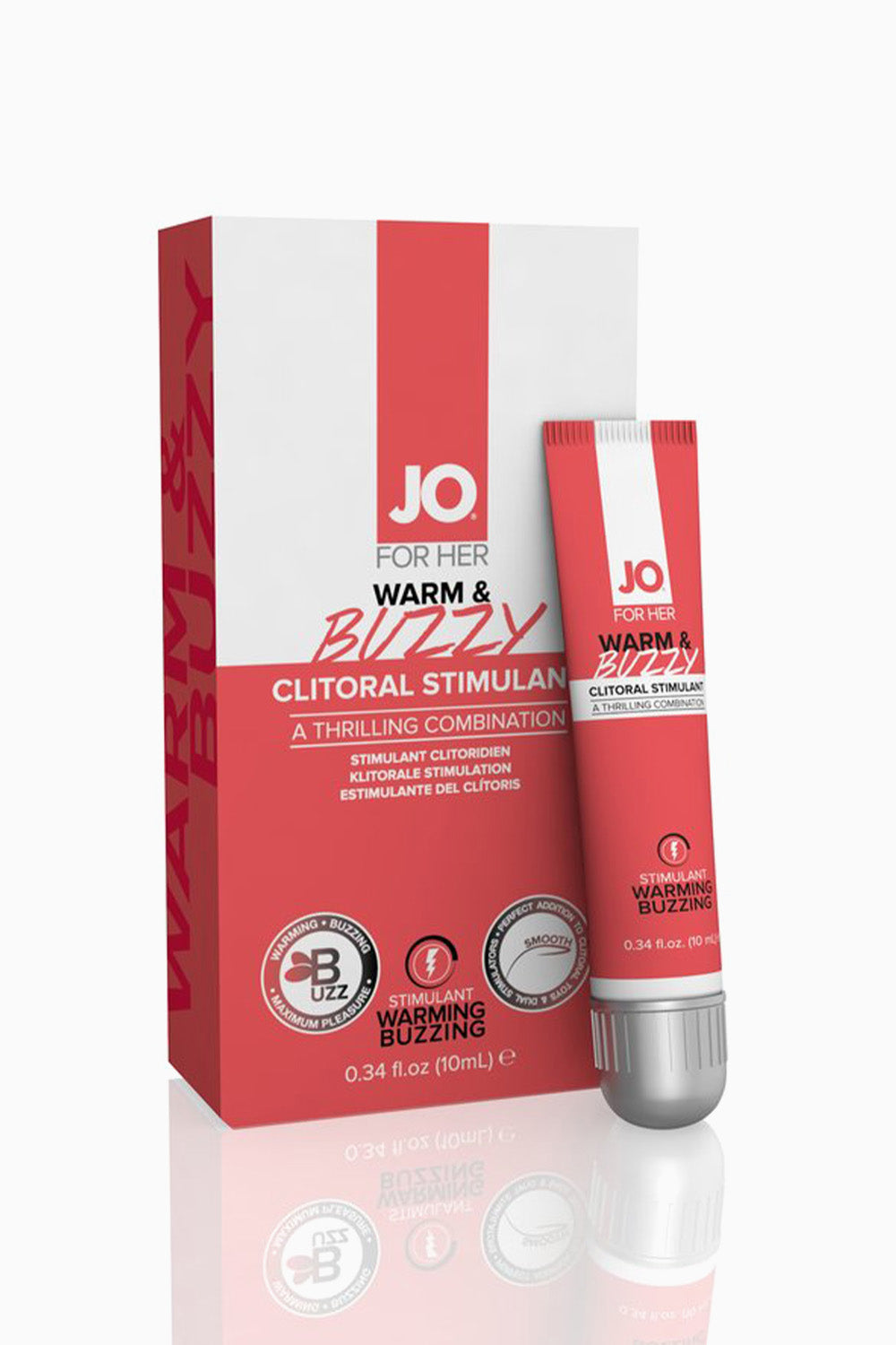 System JO For Her Clitoral Stimulant 10 ml - Warming Atomic