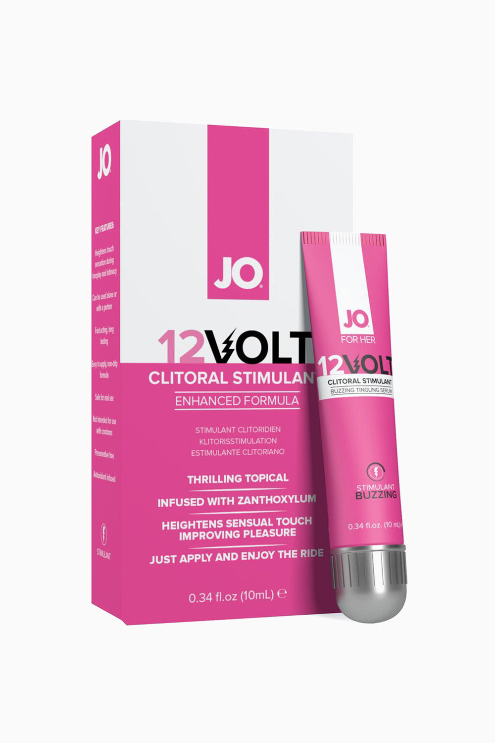 System JO 12Volt Buzzing Clitoral Serum For Her