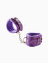 Pillow Talk Beginner Lined Handcuffs, Purple