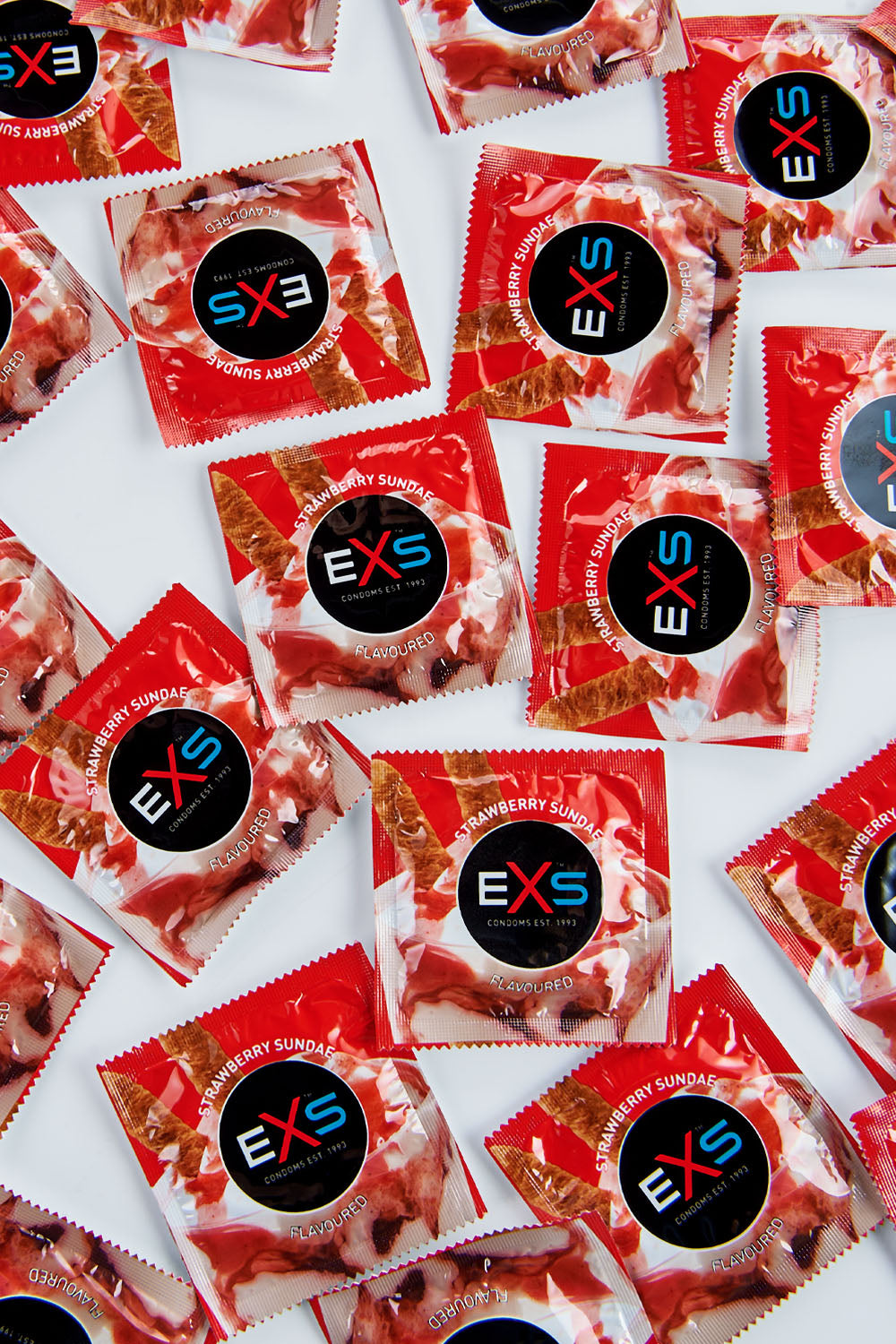 EXS Strawberry Condoms 50 Pack