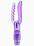 Pillow Talk Sweet Spot Double Penetration Vibrator - Purple, 10.5 Inches