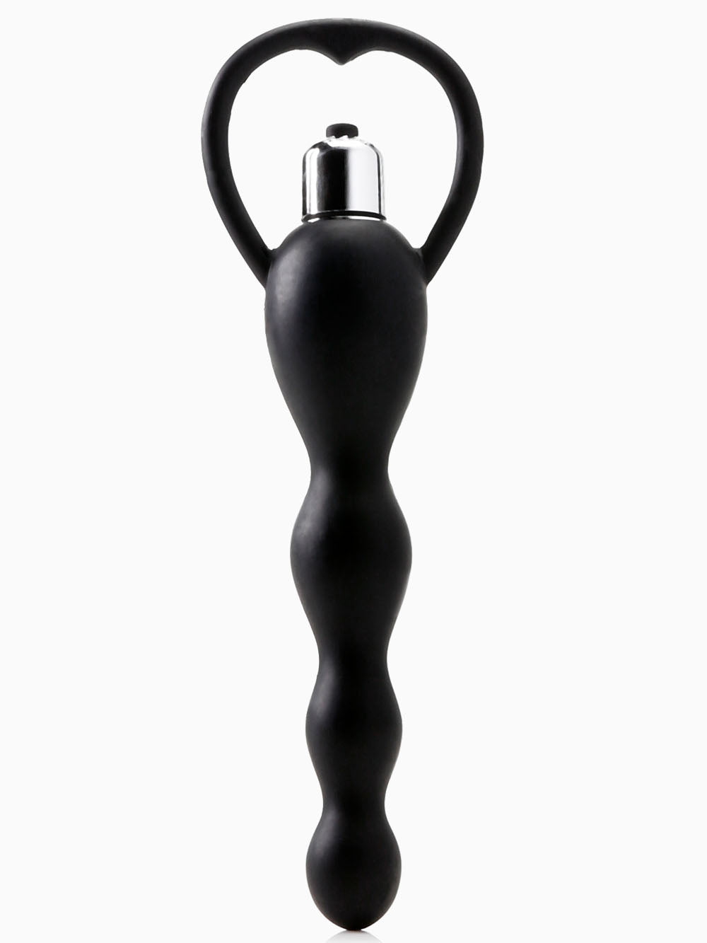 Pillow Talk Anal Bead Vibrator 6.5 Inches, Black