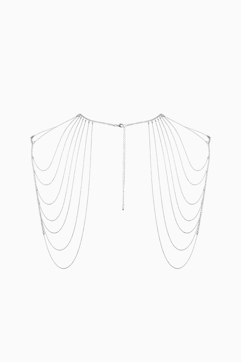 Bijoux Indiscrets Magnifique Shoulder Jewellery Silver