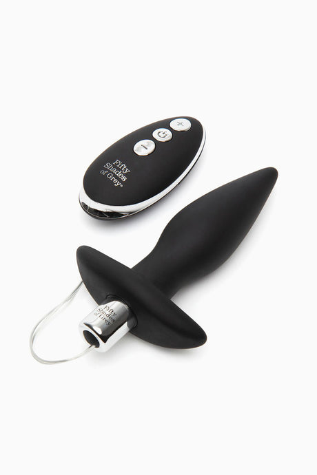 Fifty Shades of Grey Relentless Vibrations Remote Control Butt Plug