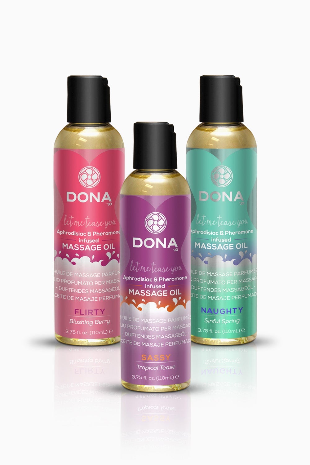 Dona Scented Massage Oil 110 ml - Sinful Spring