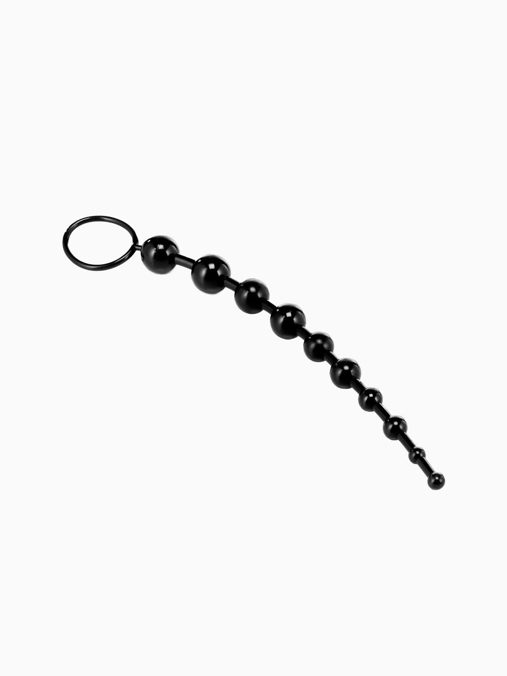 Pillow Talk Anal Beads 12 Inches - Black