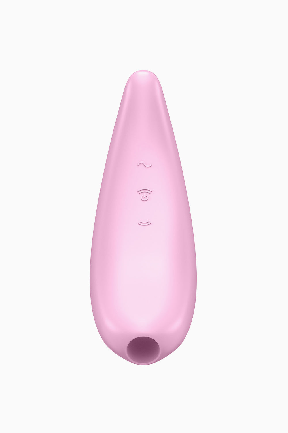 Satisfyer Curvy 3+ Air Pulse Stimulator & Vibrator Pink, 5.5 Inches