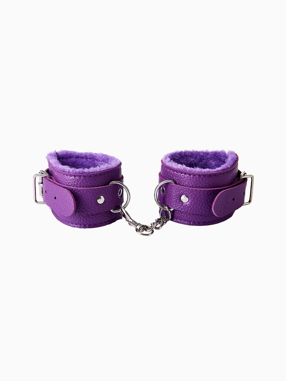 Pillow Talk Beginner Lined Handcuffs, Purple