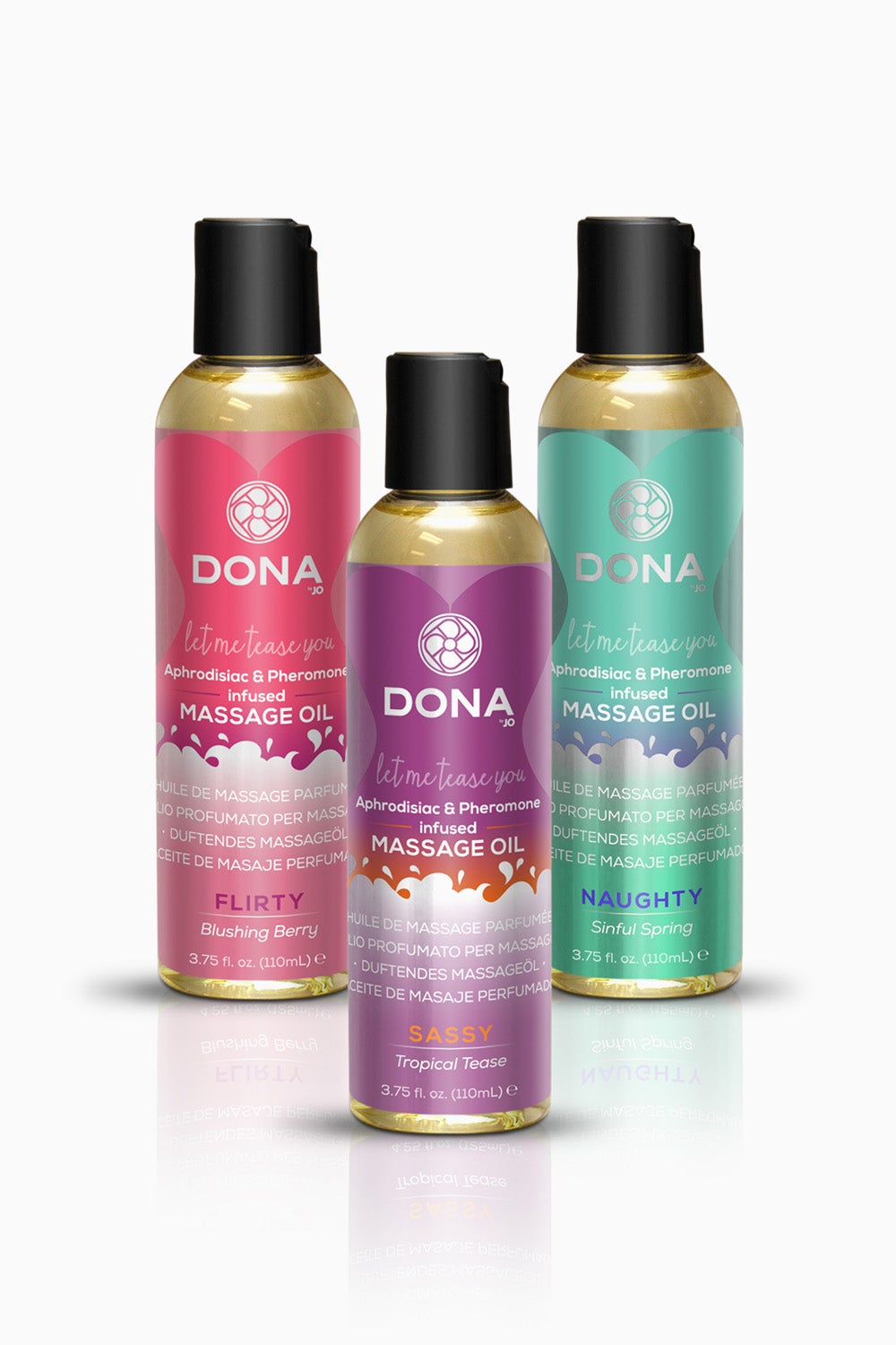 Dona Scented Massage Oil 110 ml - Blushing Berry