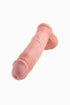King Cock Ultra Realistic Suction Cup Dildo with Balls, 11inch