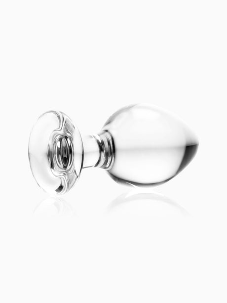 Pillow Talk Weighted Glass Butt Plug