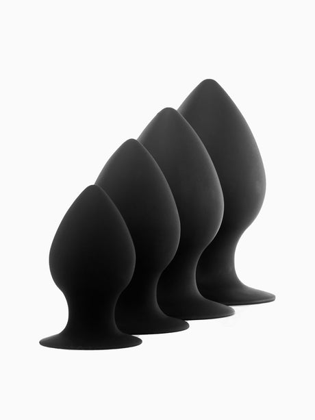 Pillow Talk Weighted Butt Plug Set