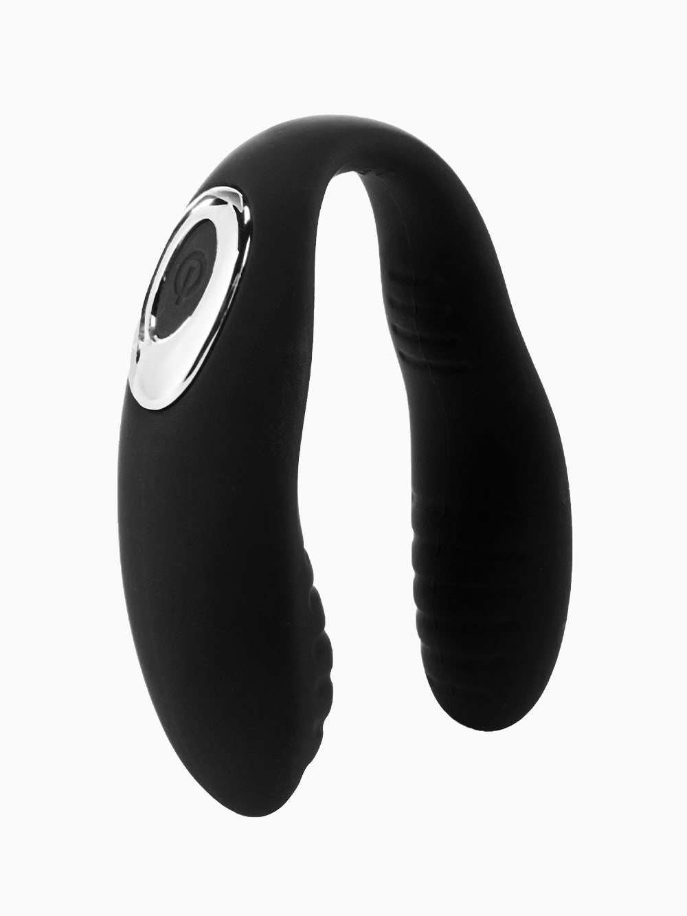 Pillow Talk Dual Mouth And Clitoral Vibrator Black, 3 Inches