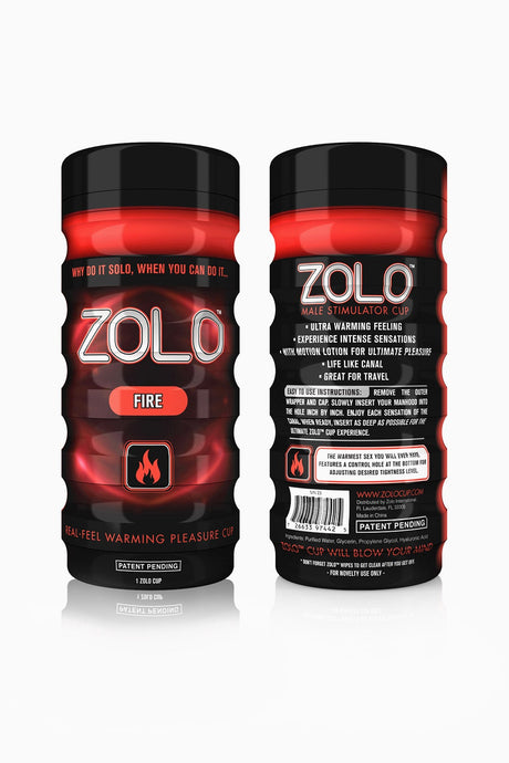 Zolo Fire Masturbator Cup