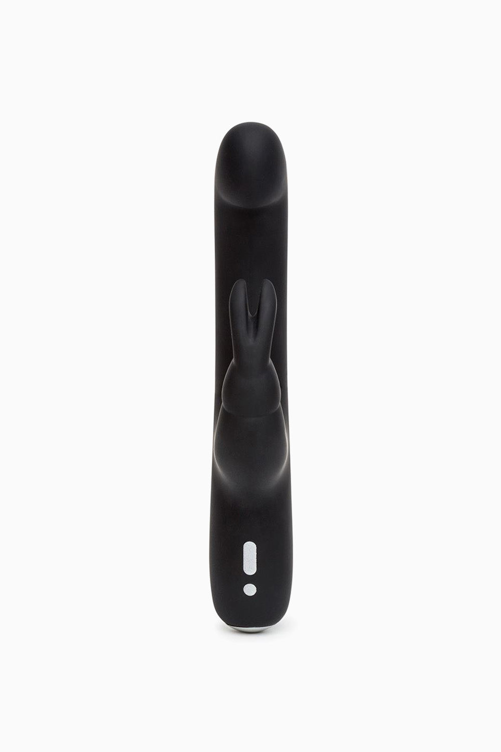 Happy Rabbit Slimline G-Spot Rechargeable Rabbit Vibrator Black, 9.5 Inches