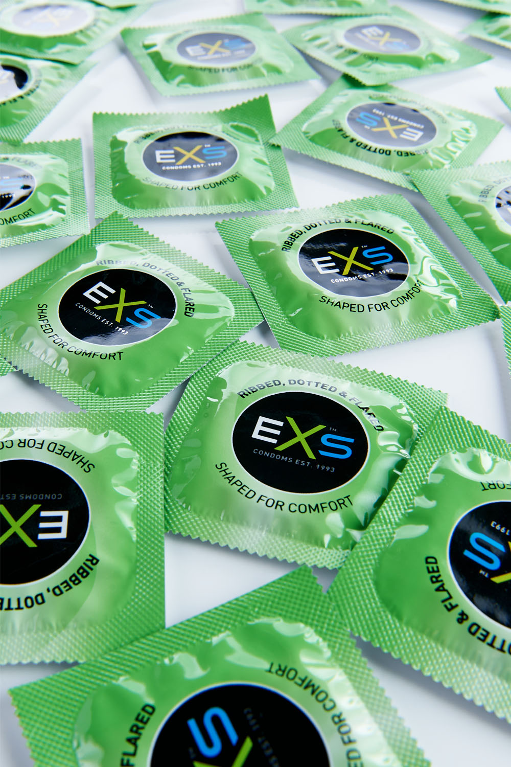 EXS Ribbed, Dotted & Flared Condoms 24 Pack