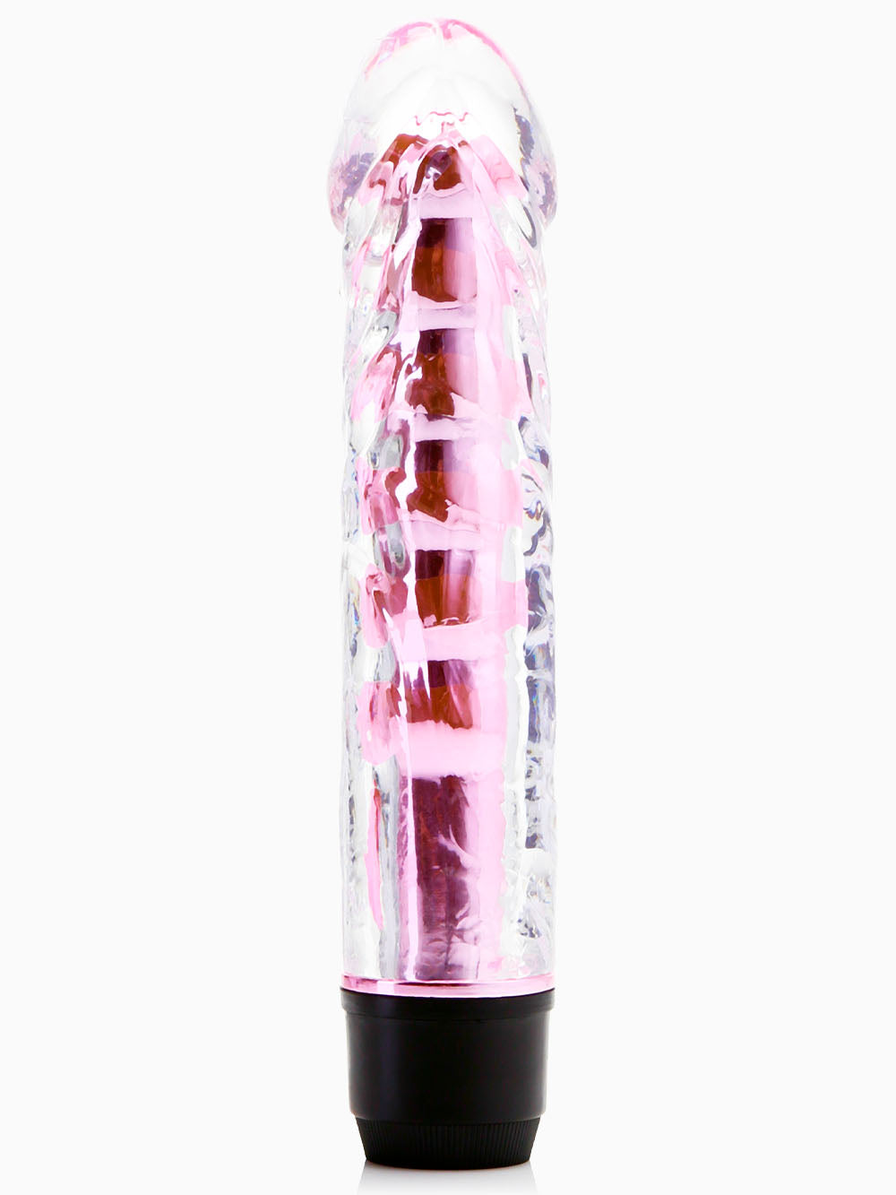 Pillow Talk Jelly Vibrating Dildo Pink, 6.5 Inches