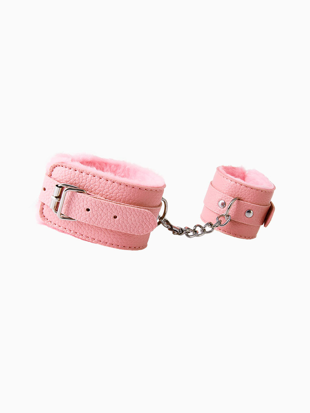 Pillow Talk Beginners Lined Handcuffs, Pink