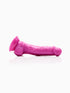 Pillow Talk Suction Cup Dildo, 7 Inches, Pink