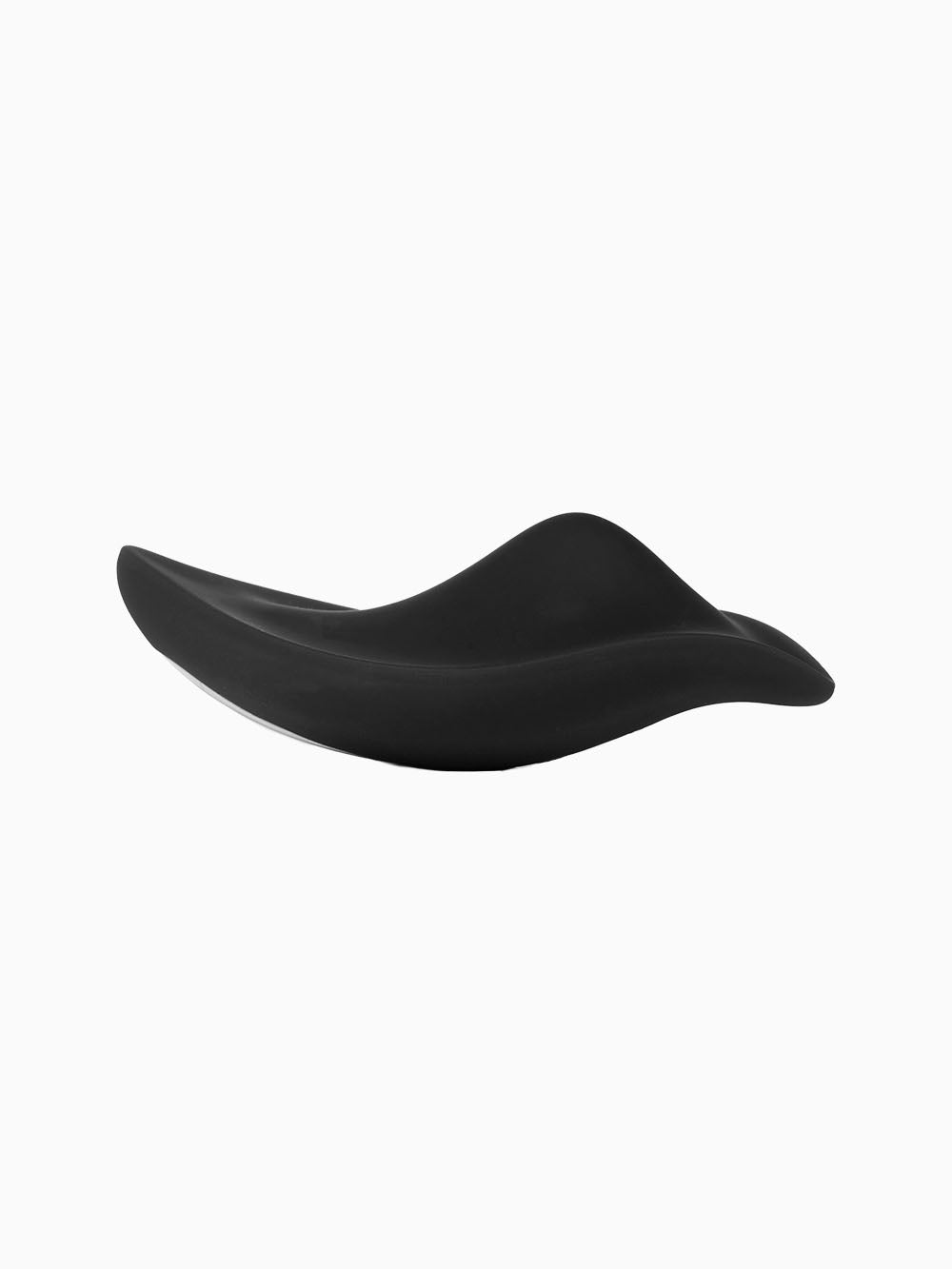 Pillow Talk Wearable Clitoral Vibrator Black, 3 Inches