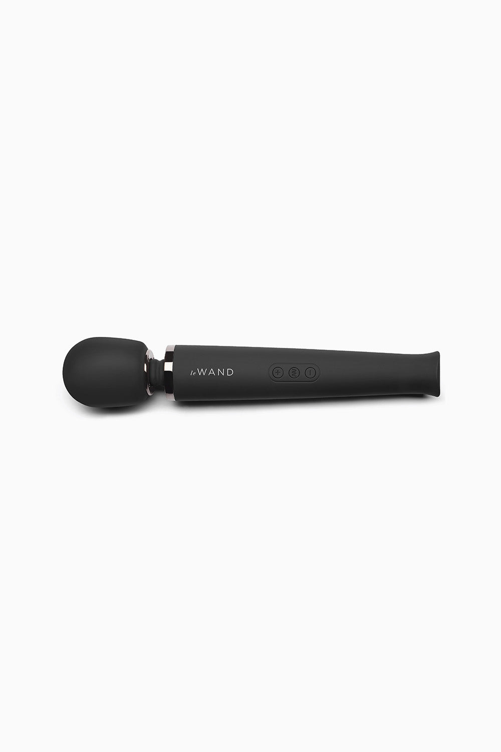 Le Wand Rechargeable Massager Vibrator Wand Black, 13 Inches