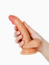 Pillow Talk Endurance Suction Cup Dildo, 6 Inches, Nude