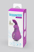 Happy Rabbit Mini Ears Rechargeable Rabbit Finger Vibrator Purple, 4.5 Inches